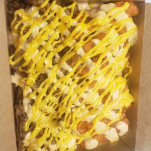 Overloaded Mac & Cheese Fries